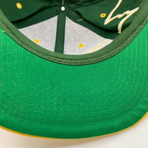 RARE VTG Logo7 90s Green Bay Packers Lightning Bolt Graffiti Snapback WITH TAGS! - Picture 16 of 16